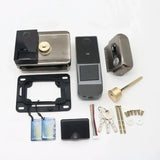 Tuya WIFI Double Side Fingerprint Lock Waterproof Outdoor Gate Passcode Rfid Card Keyless Smart Door Lock