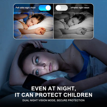 3MP 1080P HD Wireless Security Camera Indoor Outdoor Smart Surveillance Camera with Night Vision Baby Monitor CCTV Camera