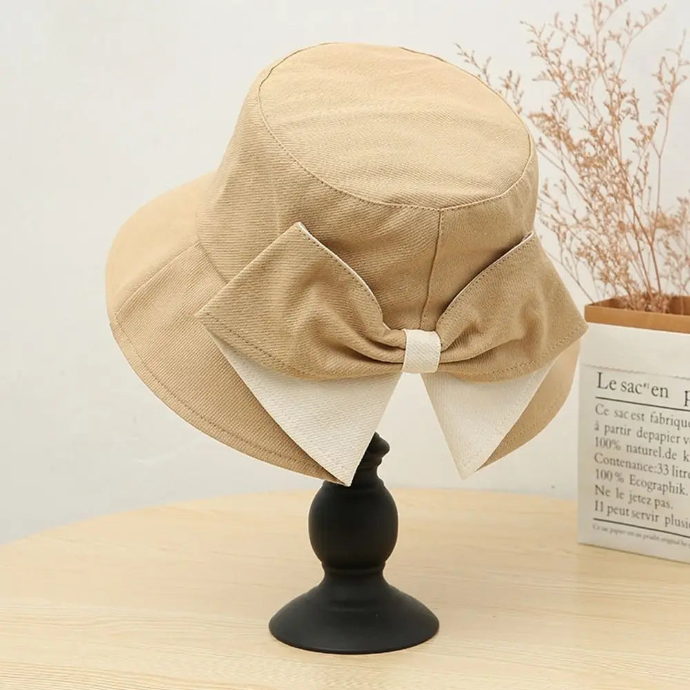 Women's Cotton Fabric Bucket Hats High Quality 10 Colors Unisex Women Summer Hat Sunbonnet Cap Outdoor Fisherman Hat