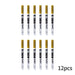 Gold 12pcs