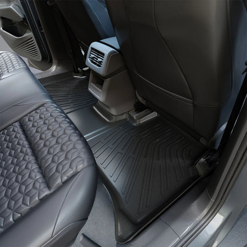 Alfombrillas de TPE para maletero de Volkswagen ID.4 (2024, 2023, 2022 y 2021), impermeables y resistentes a la intemperie.