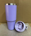 30 oz Premium Steel Travel Cup with Non-Slip Base - Car, Office, Hiking, Leak and Sweat Resistant Design