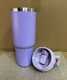 30 oz Premium Steel Travel Cup with Non-Slip Base - Car, Office, Hiking, Leak and Sweat Resistant Design