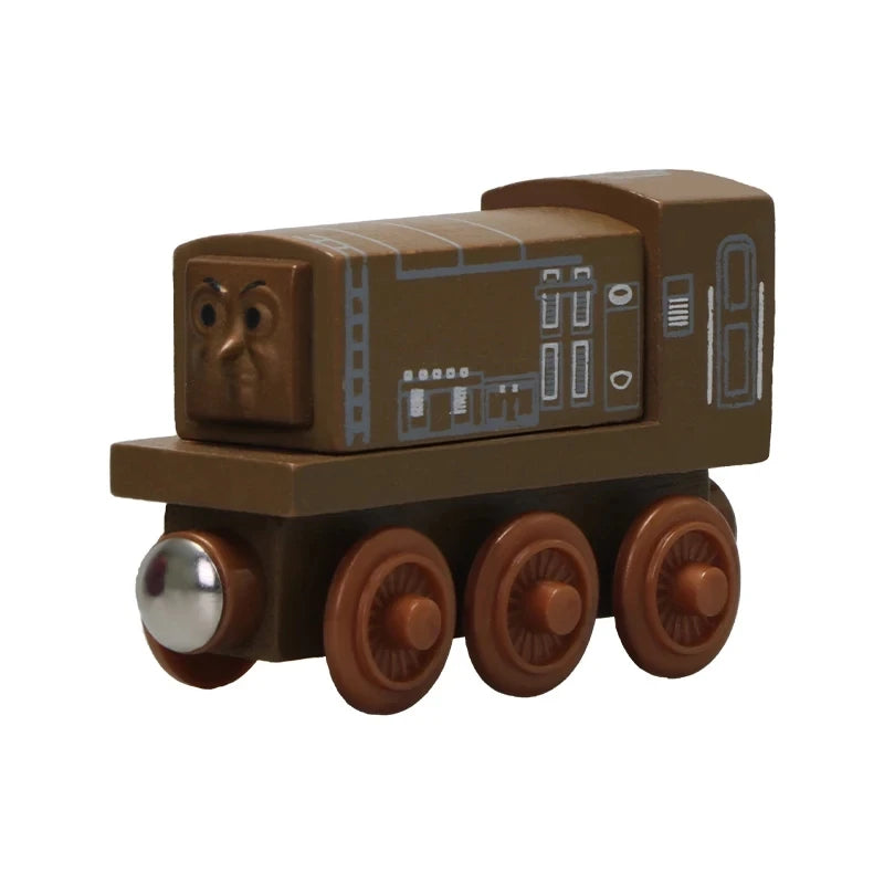 Thomas And Friends Wooden Trains Magnetic Connectable Track Trains Toys Handel Molley Lady Diesol Oliver Donald Educational Toys