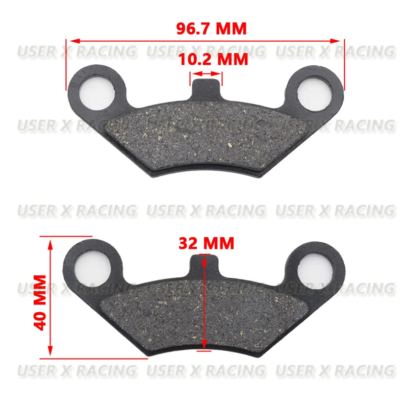USER-X Universal Motorcycle Disc Brake Pad Front Rear Disc Brake Pads Block Shoes Scooter VICTORIA Blade RG125 Honda 145