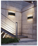 Modern LED Wall Lights Indoor and Outdoor Waterproof Wall Lights Living Room Corridors Courtyard Gardens Outdoor Wall Lights