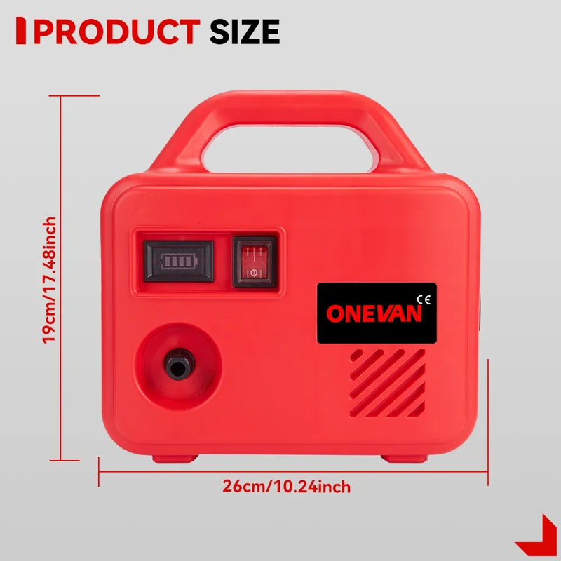 ONEVAN 260W Electric Water Pump 150M Cordless Watering Machine Rechargeable Garden Watering Tools For 21V 18V Battery
