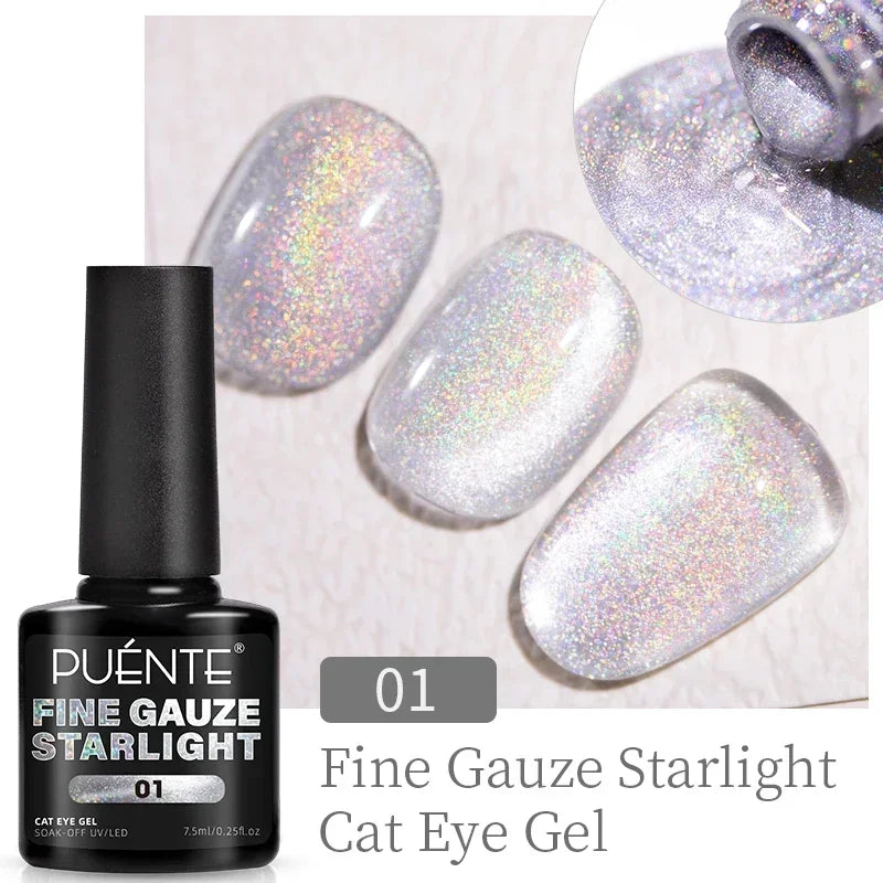 7.5ML Super Shiny Ruby Red Cat Magnetic Gel Nail Polish Wine Red Cat Eye Gel Soak Off Semi-Permanent Nail Varnish For Manicure