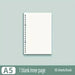 A5 blank