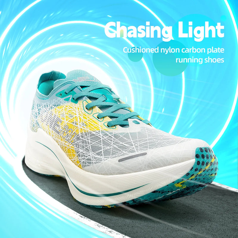 ONEMIX 2025 Marathon Carbon Plate Running Shoes Shock Absorption Ultra-light Sports Rebound Technology Outdoor Men Sneakes