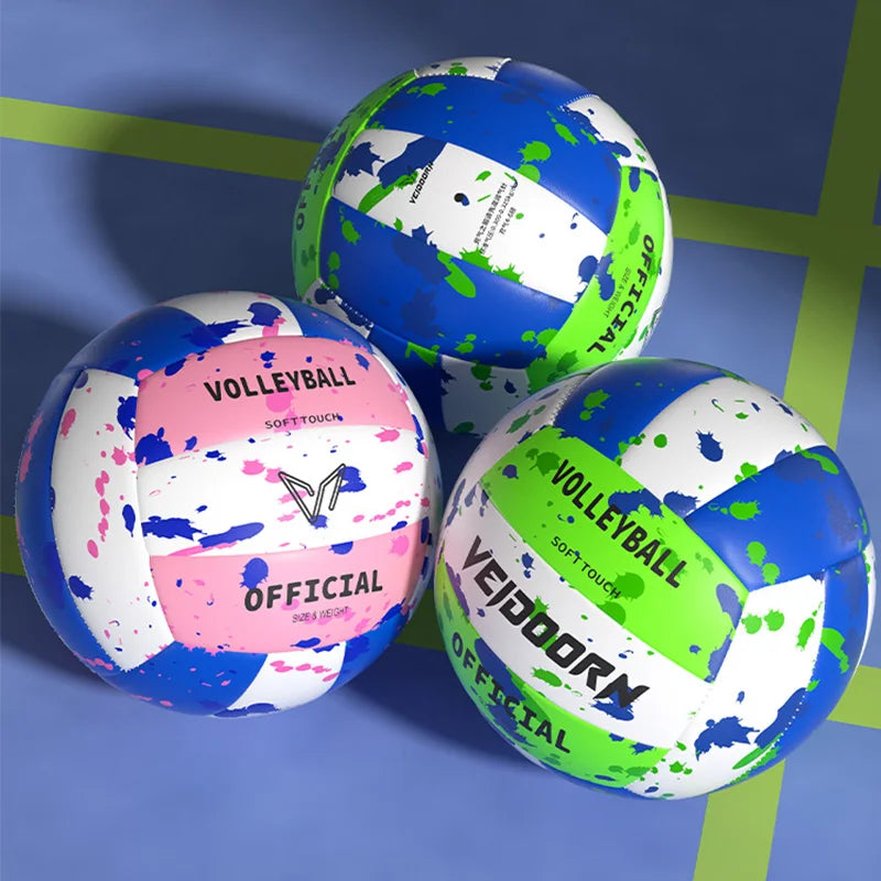 Professional Volleyball for Competition Training High Bounce PVC Material Durable Shockproof Official Size Match Ball Trending
