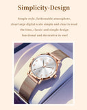 OLEVS 5653 Woman Watches Elegant Original Quartz Watch Waterproof Arabic Numerals Mesh Belt Date Ladies Watch Set Bracelet Watch