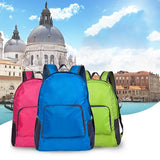 New Foldable Backpack Lightweight Nylon Casual Backpack Outdoor Travel Men Women Daypack Student Schoolbag Simple Knapsack