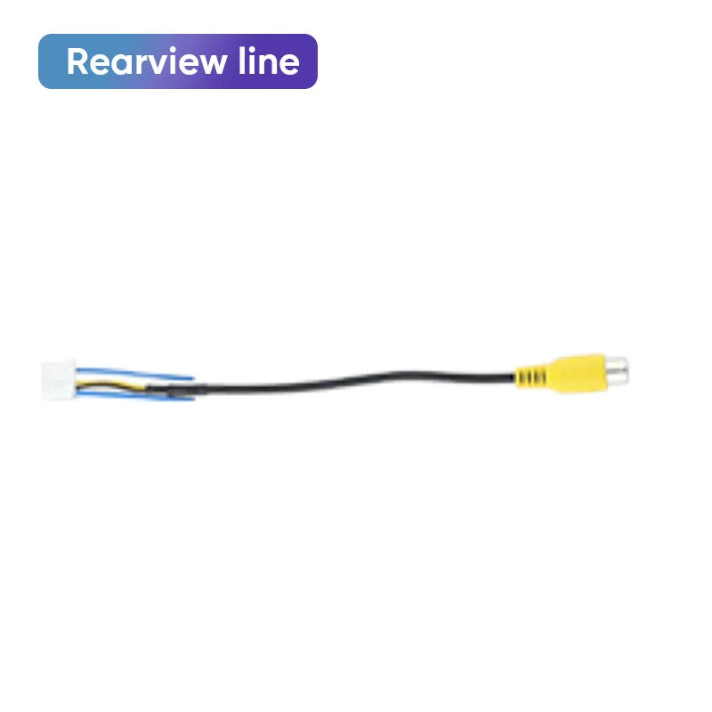 MAMSM Microphone 4G Card Fan USB GPS Rear View Camera RCA Output AUX SIM Slot Radio Converter 16PIN Power Cable For Car Radio