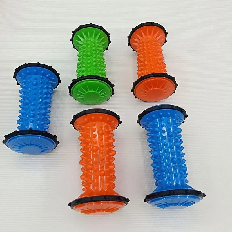 Masajeador de pies con rodillo para aliviar la fascitis plantar y el dolor de arco del pie en el talón, masajeador de reflexología para la espalda, piernas, manos y músculos relajantes.
