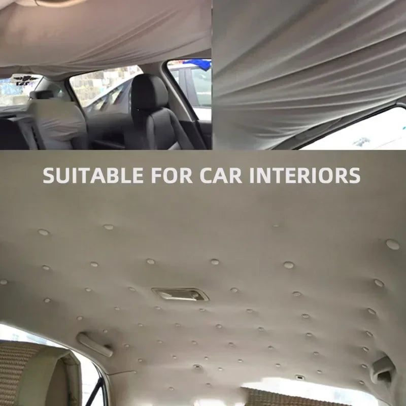 Car Interior Roof Buckles Headliner Ceiling Cloth Fixing Screw Care Fabric Buckle Rivets Retainer Cap Repair Automotive Part