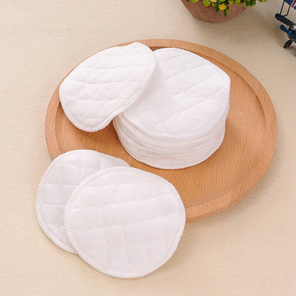 6 almohadillas de lactancia de algodón suave para bebés, lavables, absorbentes, reutilizables, antidesbordamiento, para lactancia posparto, 12 unidades