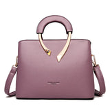 2026 New Style Crossbody Bag Medium Mom Bag Lychee Pattern Large Soft PU Zipper Closure Daily Use Fashionable Ladies Handbag Sac