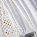 Natural Latex Mattress Topper Natural Rubber Mattress Home Dormitory Soft Cushion Mat Queen Size Medium Firmness Bed Pad Durable