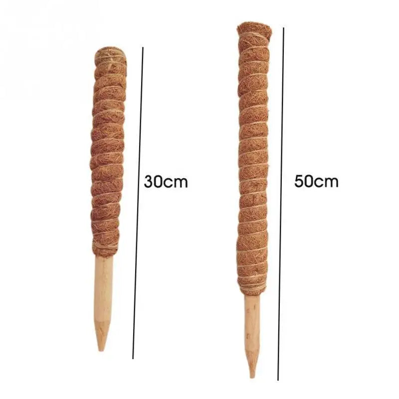 30cm/50cm Plant Climbing Coir Totem Pole Safe Gardening Coconut Stick For Climbing Plants Vines And Creepers Plant Support
