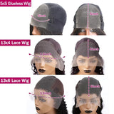 Peruca lace frontal cabelo humano liso hd - Densidade 250%