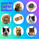 100pcs/500pcs Cartoon Meme Cat Stickers For School Reward Stickers Classroom Decor Encouragement Sticker For Student Teacher