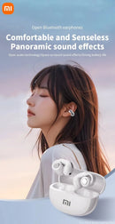 Xiaomi Redmi V12 Open Ear Clip Headphones True Wireless Earbuds Bluetooth5.3 Sports Earphones Waterproof Gaming Headset With Mic