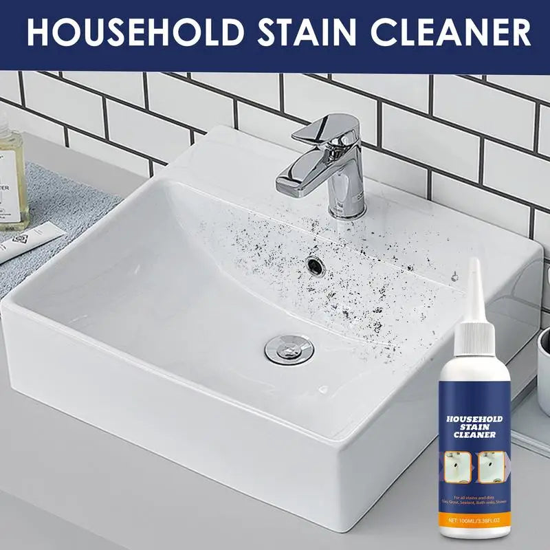 Mold Remover Bathroom and Shower Cleaner 100ML Mildew Cleaner Gel for Bathtub Washing Machine and Glass Guard Household Bathroom