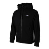 NIKE 2024 Men's AS M NSW CLUB HOODIE FZ FT Knitted Coat BV2649-010