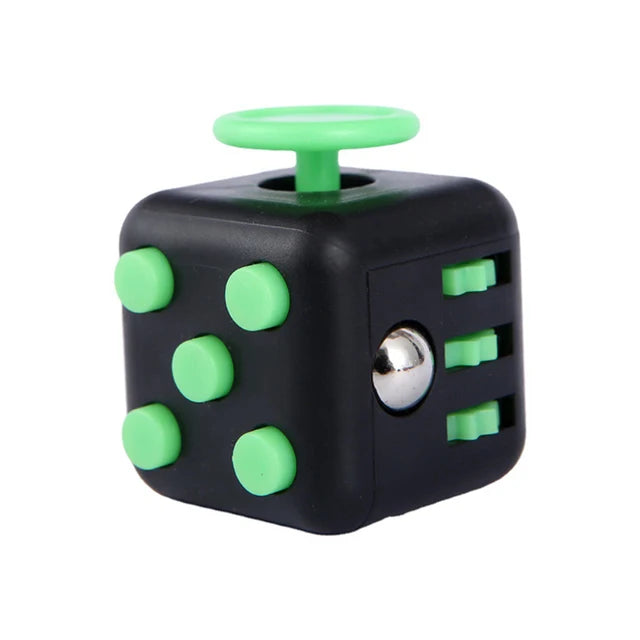 Rainbow Stress Relief Toy for Kids and Adults, Finger Desk Toy, Decompression, Autism, ADHD, OCD, Sensory Anxiety, 6 Sides, 12 Sides 