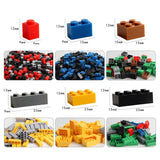 Juego de 1000 bloques de construcción creativos DIY, bloques de construcción clásicos urbanos ensamblados, regalo de cumpleaños, juguetes educativos para niños