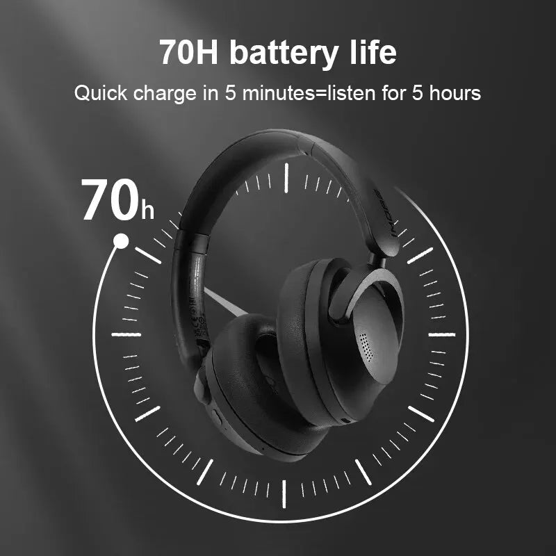 1MORE SonoFlow SE Active Noise Cancelling Wireless Headphones, 70H Playtime,DLC Dynamic Driver,Enhanced Calling