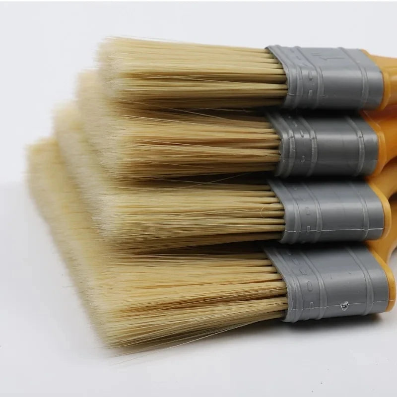5PCS Multifunction Plastic Handle Paint Brushes for Wall and Furniture Paint Tool Set Painting Brushes Artist Paint Brushes