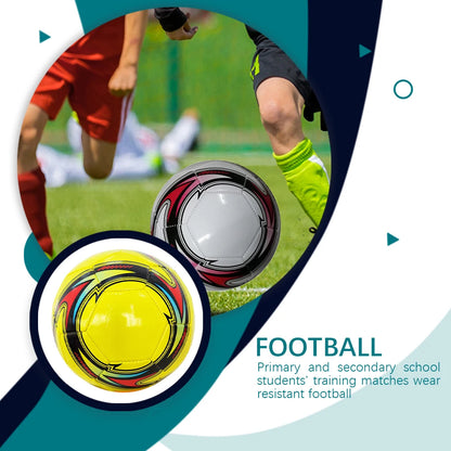 Standard Size 5 Soccer Ball Leakproof Campus Football Wear Resistant New Rubber Soccer Ball Elastic Football