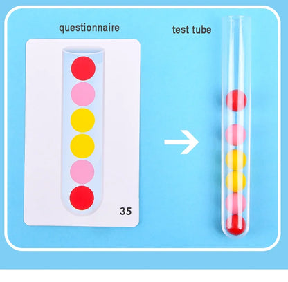Juguetes de motricidad fina para niños, entrenamiento de concentración, juego de cuentas con pinzas, electrodomésticos de educación temprana, educación Montessori
