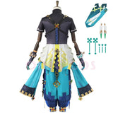 Genshin Impact Kinich Cosplay Costume Adult Carnival Uniform  Anime Halloween Party Costumes Masquerade Women Game