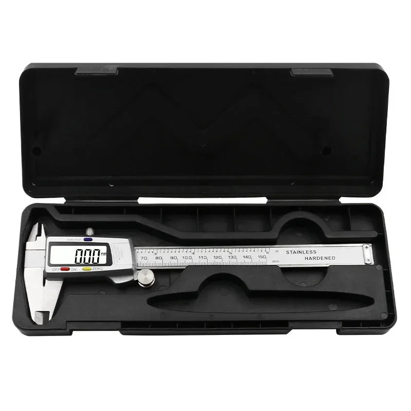 Measuring Tool Stainless Steel Digital Caliper 6 "150mm Messschieber Paquimetro Measuring Instrument Vernier Calipers Ruler
