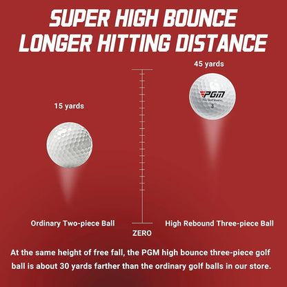 1/3/5/10pc Golf Practice Ball,High-Quality 3 Layer Ball for Competition Sports,42.6mm Professional High Elastic Rubber Golf Ball