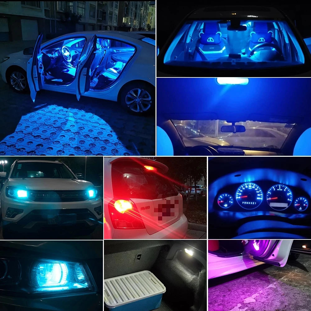 10x T10 LED LAMP LED Canbus T10 LED Burst Light W5W LED Clearance Lights LED Parking Lights T10 W5W Car Interior Lights LED T10