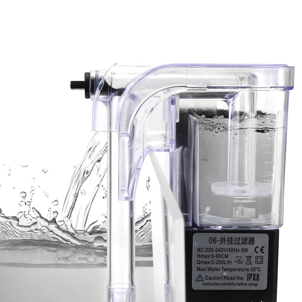 Oxygen Submersible Water Purifier Water Pumps Mini Fish Tank Filte for Aquarium Fish Tank 250L/H EU US Plug Aquarium Accessoires