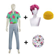 IN STOCK Saja Boys Abby Cosplay T Shirt pants Hat Wig Saja Boys Roleplay Outfits Halloween Carnival Suit