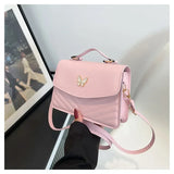 PU Versatile and Fashionable Portable Small Square Bag Single Shoulder Crossbody Bag Luxury Designer Handbag Women's Bags