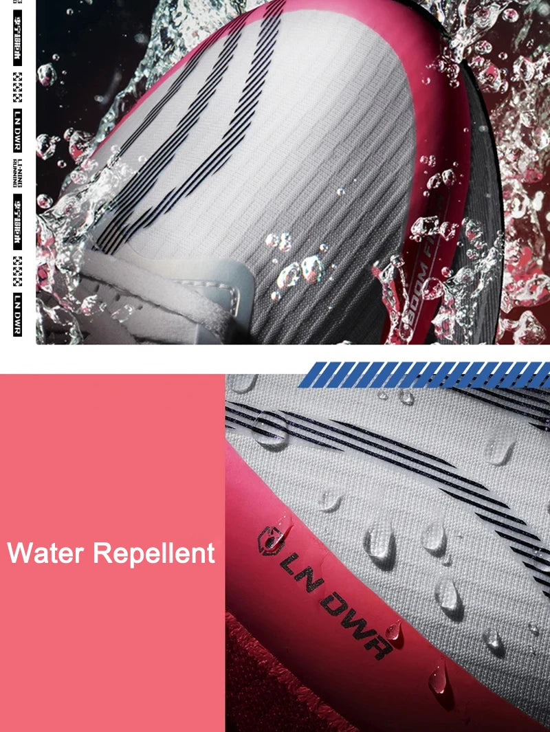 Li-Ning Men's RED HARE 8 PRO Racing Running Shoes BOOM Cushion LN DWR Water Repellent Breathable LiNing Wearable Sneaker ARPV015
