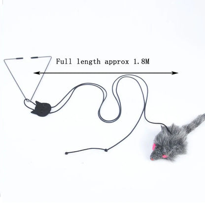 New Door Hanging Cat Toy Stress Relieve Living Hanging Toy for Living Room Hanging Kitten