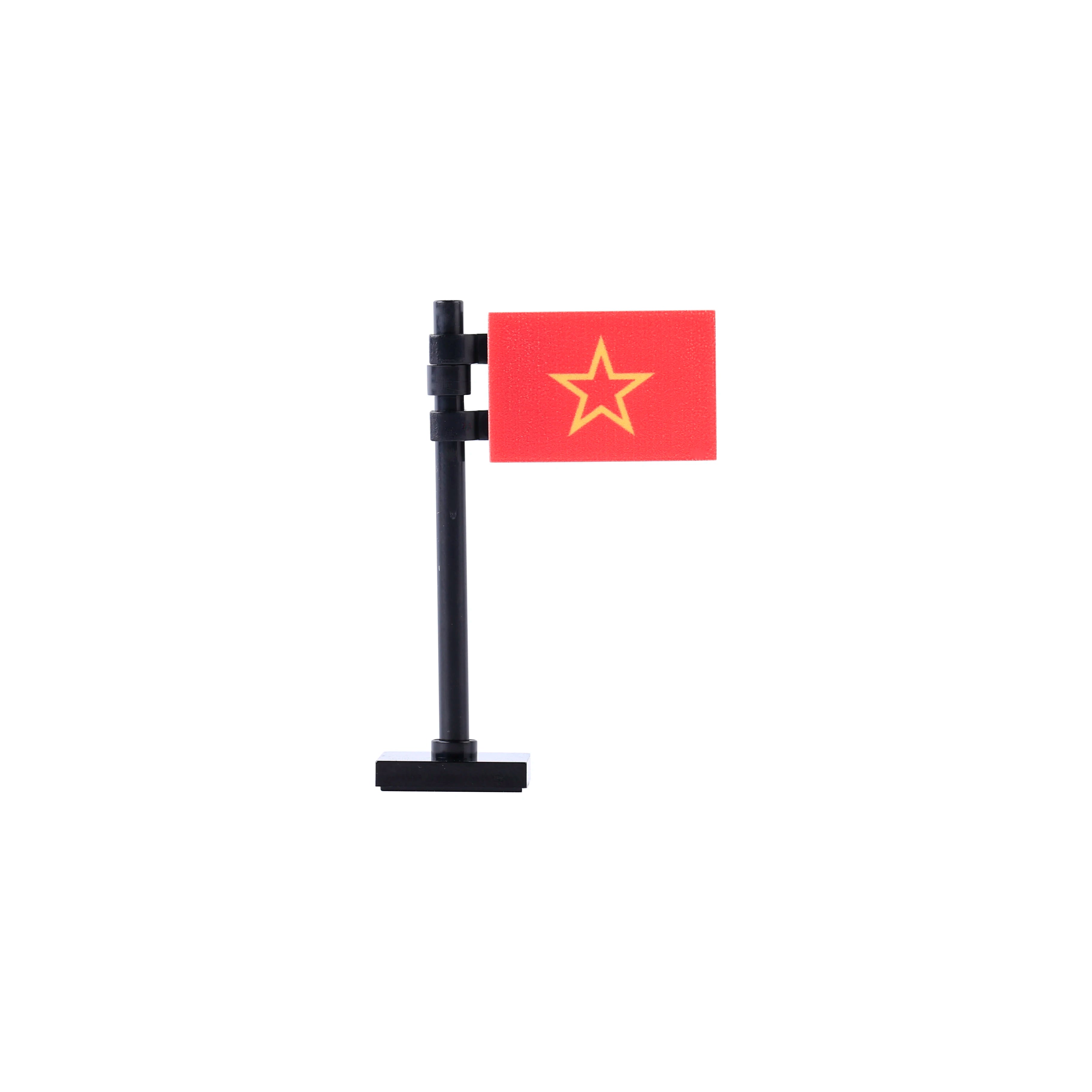 MOC City Street View National Flag Series WW2 Accessories Building Blocks Franch Italy Military Army War DIY Kid Bricks Toy Gift