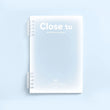 A5/B5 Binder Loose-Leaf Notebook 60 Sheets Lined Book for Students Writing Kawaii Simple Stationery School Supplies