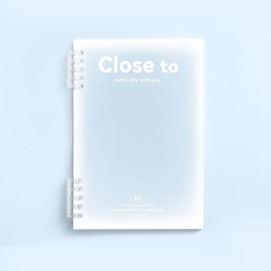 A5/B5 Binder Loose-Leaf Notebook 60 Sheets Lined Book for Students Writing Kawaii Simple Stationery School Supplies
