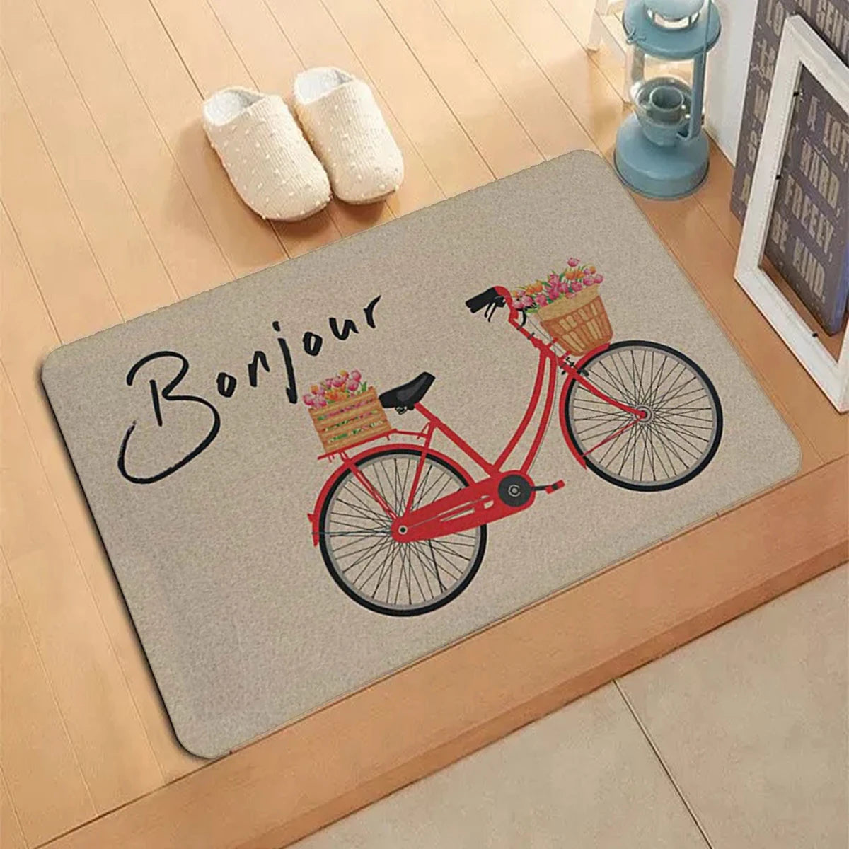 OH,HELLO Pattern Carpet Entrance Doormat Non-slip Living Room Kitchen Bedroom Decor Rug Floor Mats Home Decor
