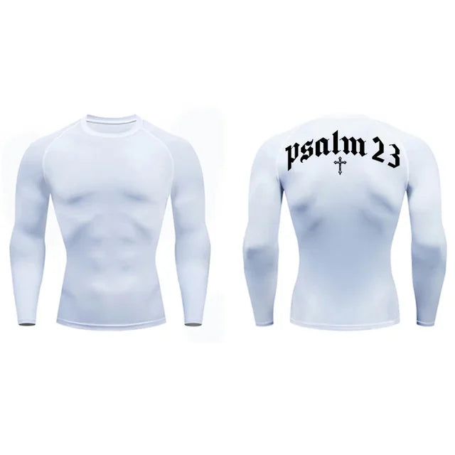 T-shirt de secagem rápida com estampa cruzada, top esportivo masculino, treino de ginástica, camisa de compressão fitness, manga curta, S a 3XL, 2022, 23