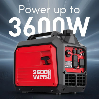 3600W Inverter Gas Generator with Parallel Capability, Lightweight & Portable, HB5035A, Without Battery